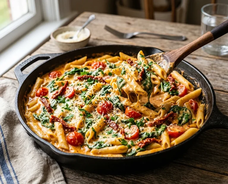 One-Pot Creamy Tuscan Pasta