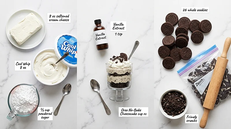 Oreo Dessert Cup Recipe