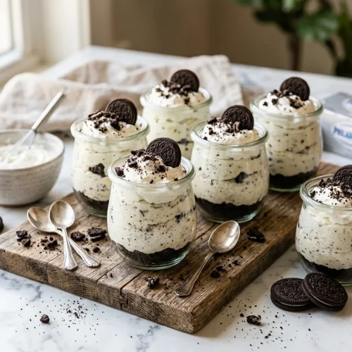 Oreo No-Bake Cheesecake Cups