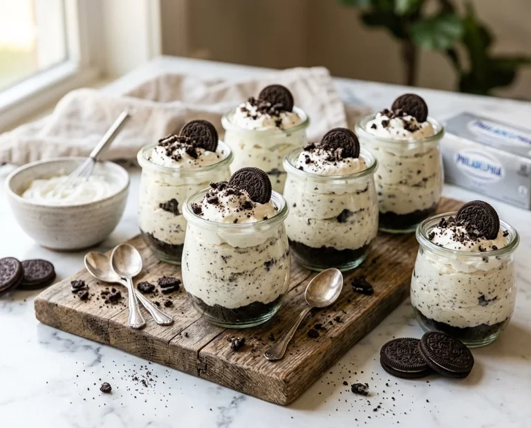 Oreo No-Bake Cheesecake Cups