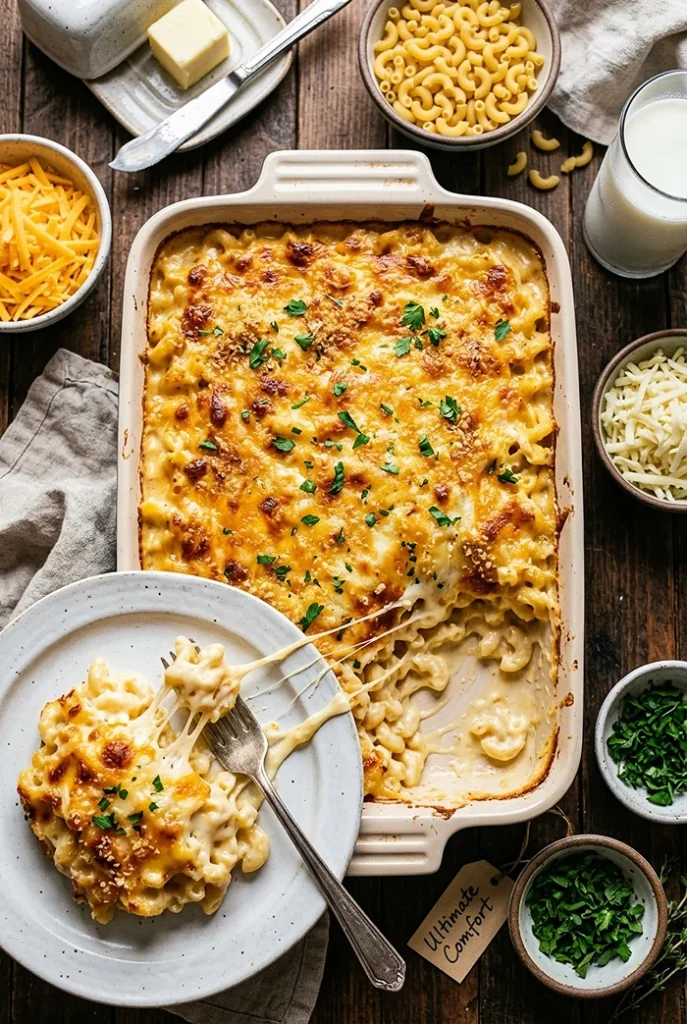 Oven Baked Mac and Cheese