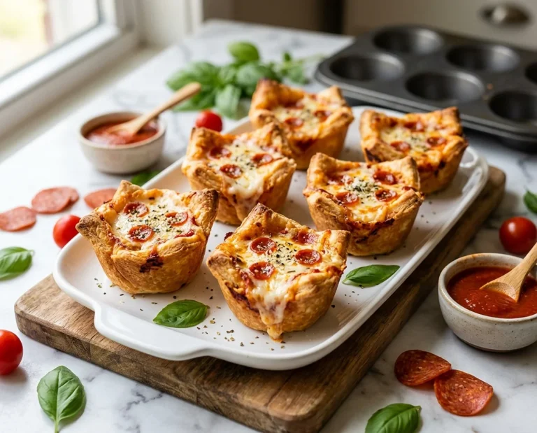 PIZZA CUPCAKES
