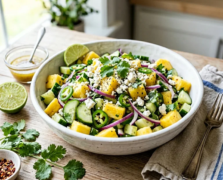 Pineapple Cucumber Salad