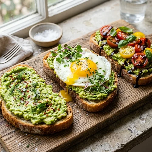 Avocado Toast 3 Ways