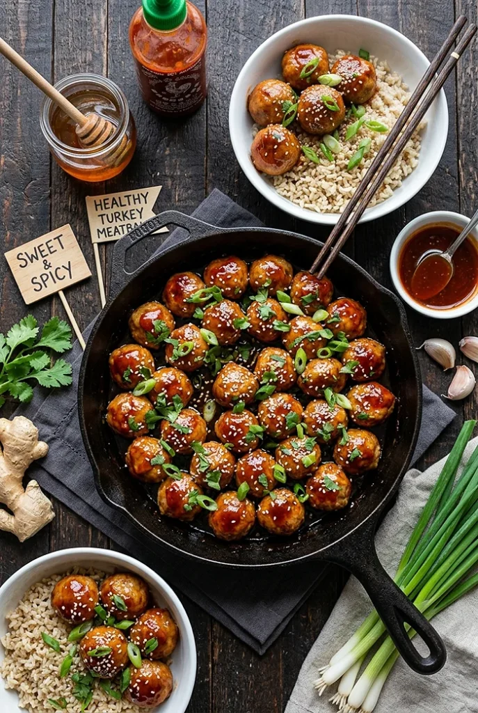 Honey Sriracha Meatballs 4 Quick Dinner Meatballs