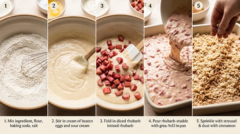 Rhubarb Recipes Cake