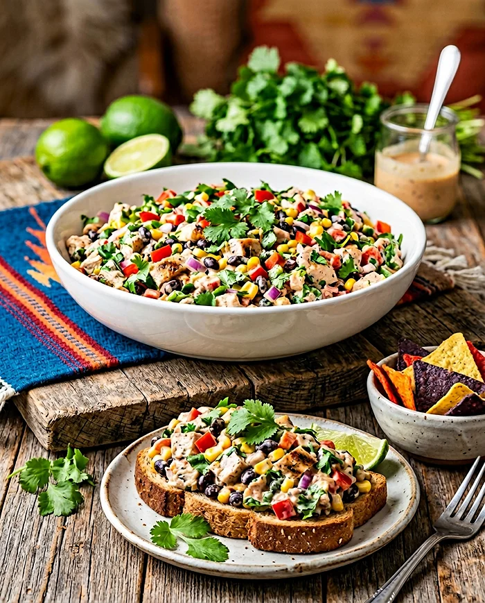 Southwestern Chicken Salad 4 Salad Ideas With Chicken