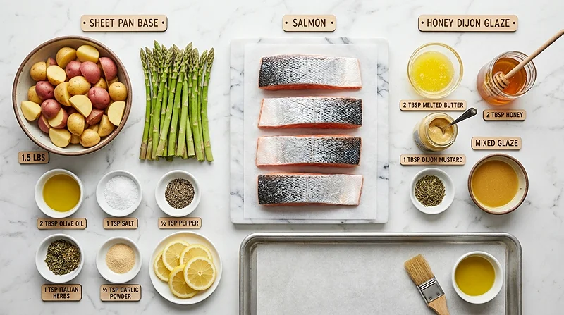 Salmon With Asparagus And Thyme