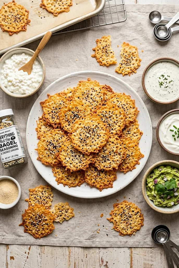 Crispy Cottage Cheese Chips 4 Simple Cottage Cheese Snack