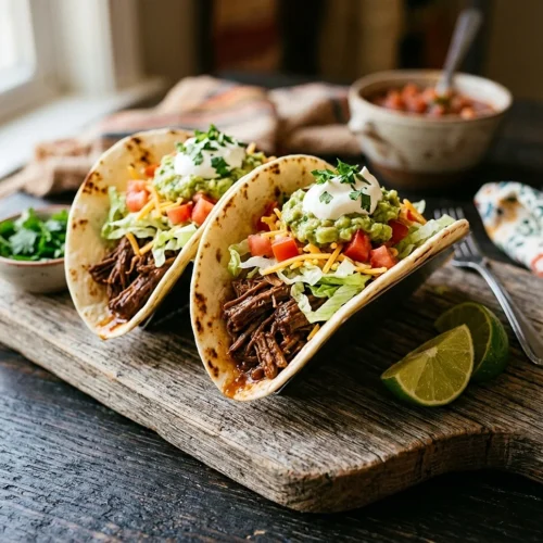 Slow Cooker Beef Tacos