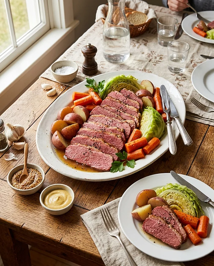 Slow Cooker Corned Beef and Cabbage