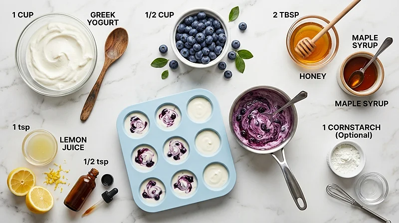 Snacks With Blueberries