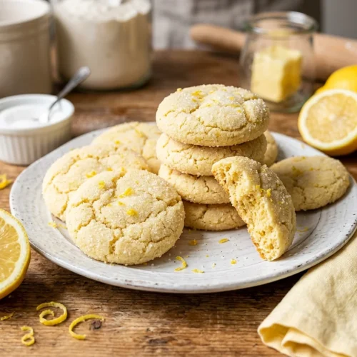 Soft & Chewy Lemon Cookies