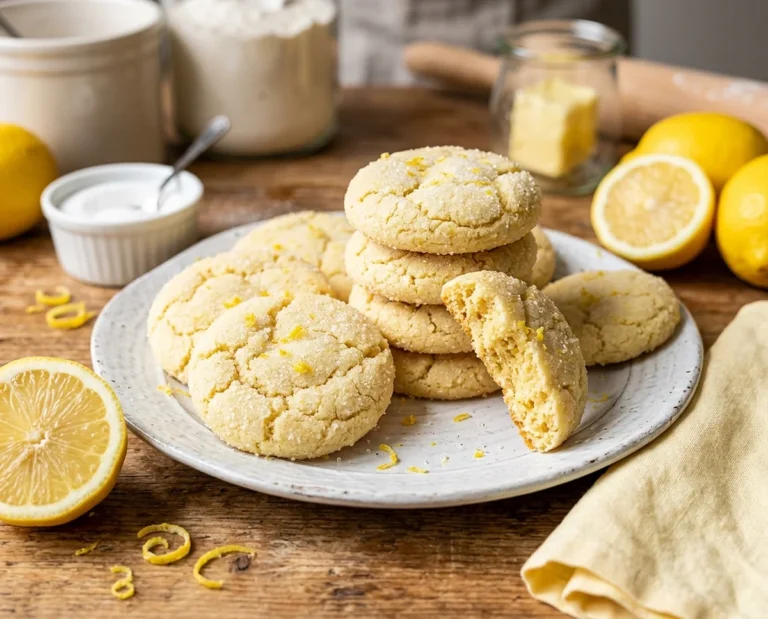 Soft & Chewy Lemon Cookies