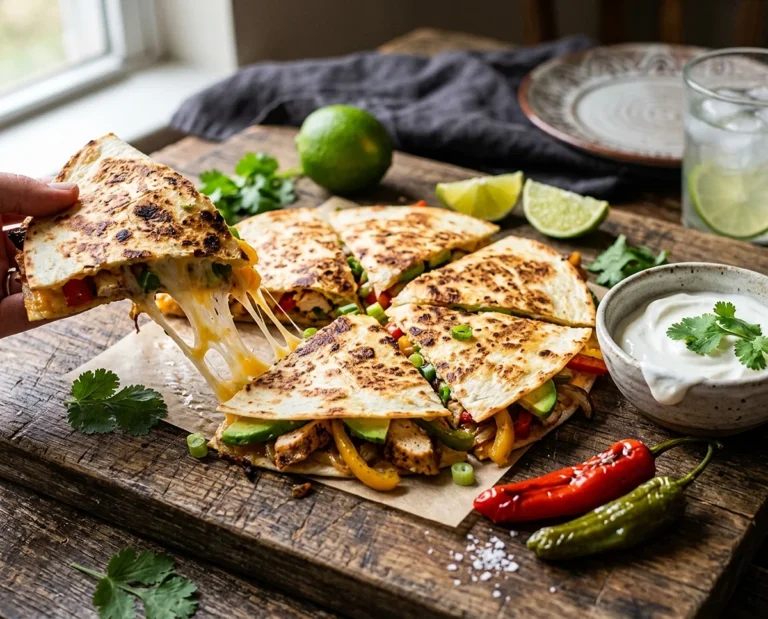 Speedy Chicken Quesadillas