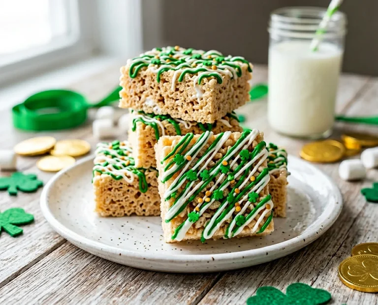St Patrick’s Rice Krispie Treats
