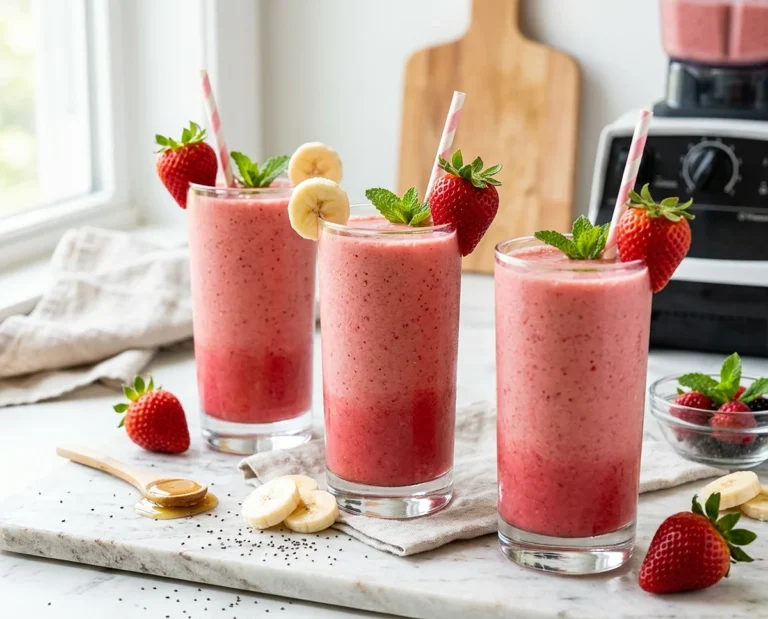 Strawberry Banana Smoothie Recipe