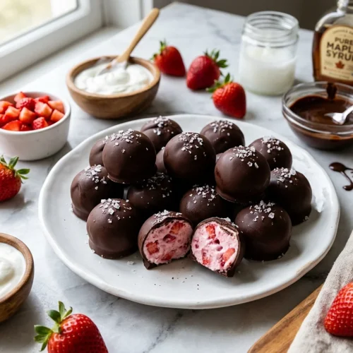 Strawberry Yogurt Bite Recipe