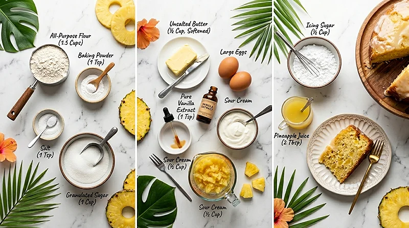 Summertime Pineapple Cake