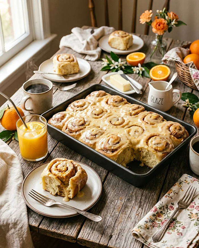 Sweet Orange Rolls