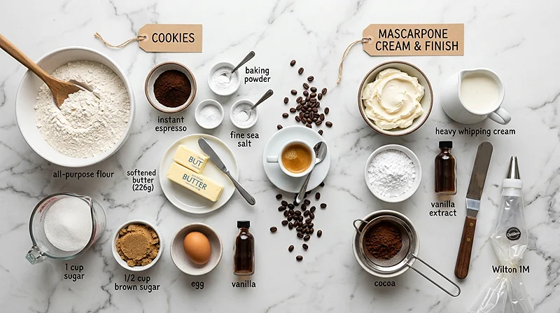Tiramisu Cookies