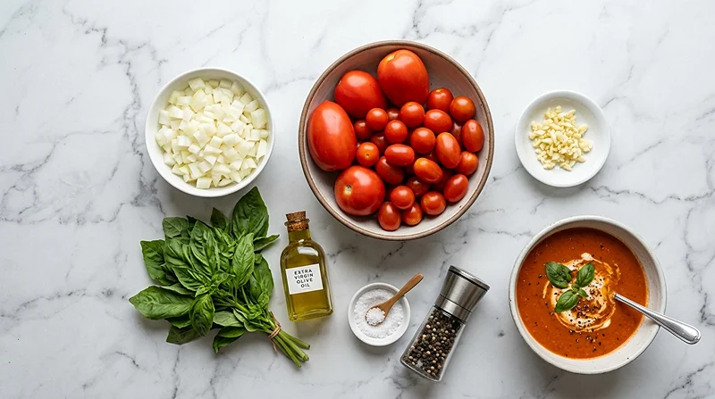 Easy Tomato Basil Soup 2 Tomato Basil Soup Recipe