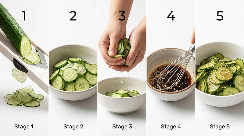 Sunomono (Japanese Cucumber Salad) 3 Traditional Japanese Side Salad