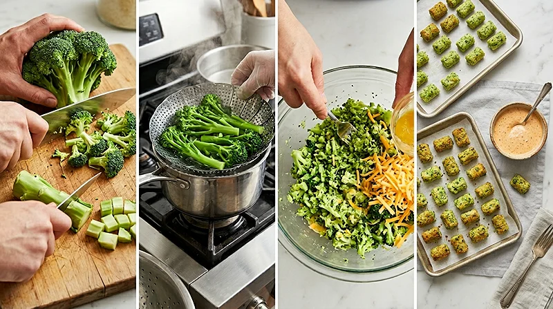 Vegan Broccoli Tots