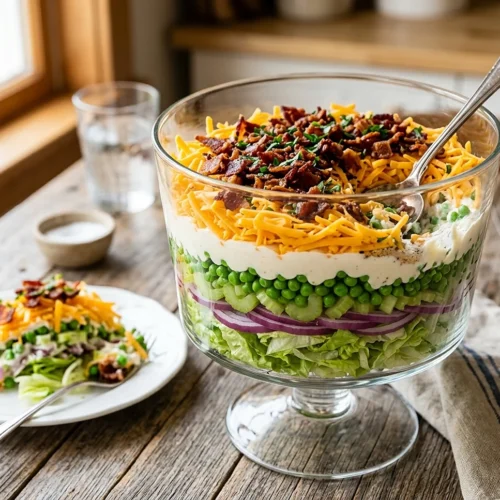 7 layer salad recipe 5 7 layer salad recipe