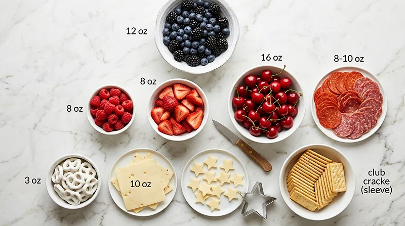 American Flag Charcuterie Board 2 American Charcuterie