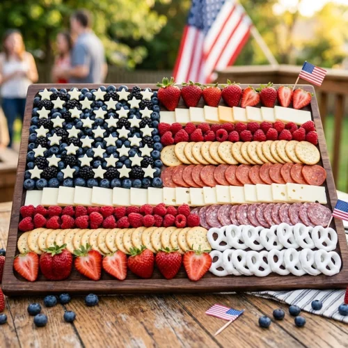 American Flag Charcuterie Board 5 American Flag Charcuterie Board