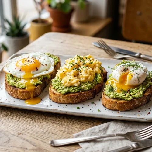 Avocado Egg Toast