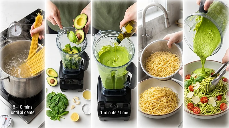 Avocado Pasta Sauce Recipe