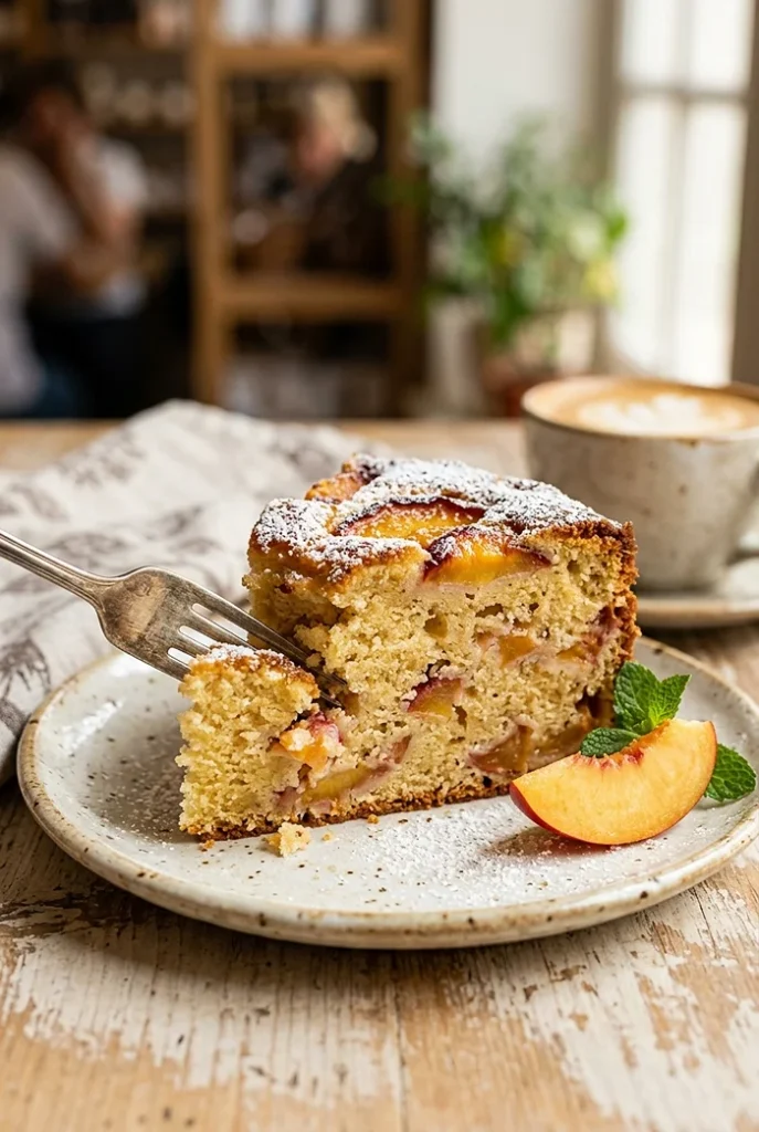 French Nectarine Cake 4 Baked Nectarines With Honey Recipe