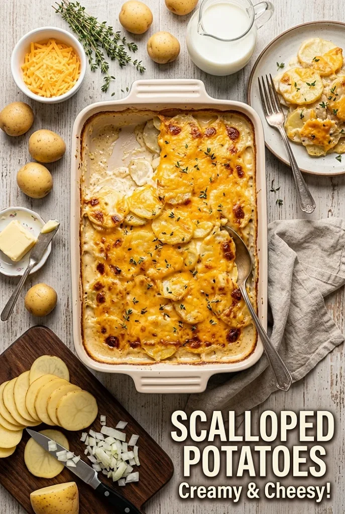 scalloped potatoes 4 Baked Potato Dish