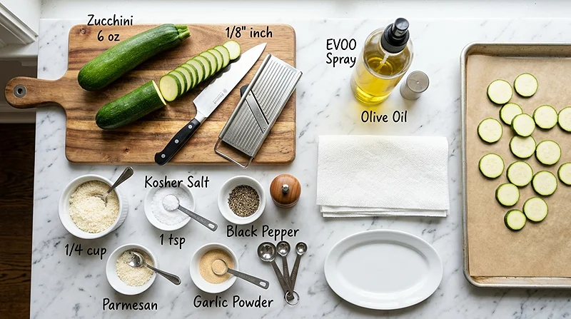 Crispy Zucchini Chips 2 Baked Zucchini Chips
