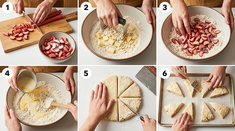 Best Rhubarb Scones