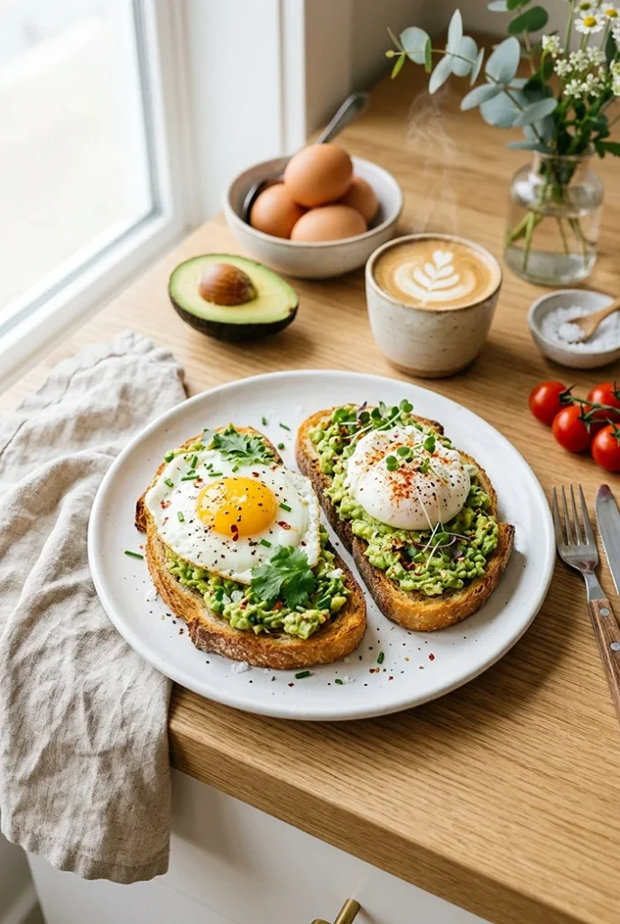 Breakfast Avocado Toast Ideas