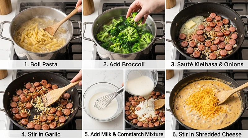 Kielbasa Broccoli Skillet 3 Broccoli And Kielbasa Recipes