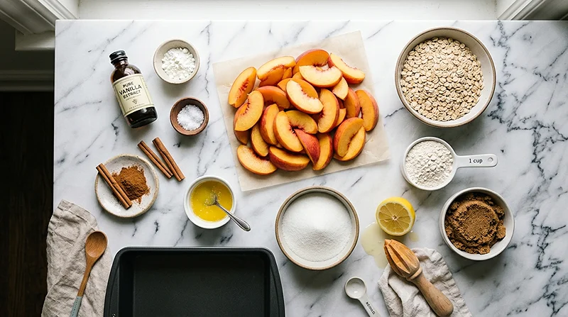 Homemade Cinnamon Nectarine Crisp 2 Canned Nectarine Recipes