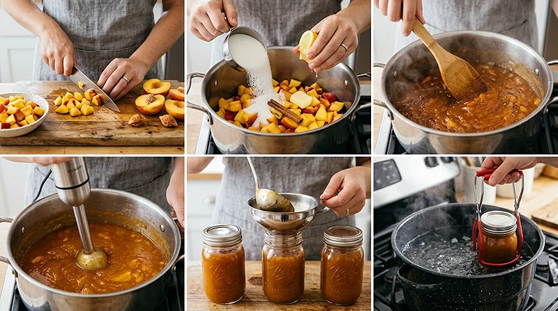 Nectarine Fruit Butter With Warm Autumn Spices 3 Canning Nectarine Recipes