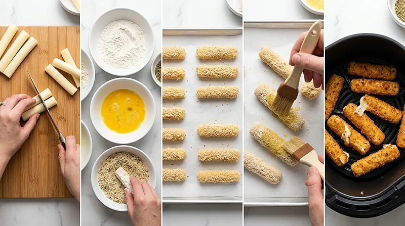 Cheesy Air Fryer Appetizer