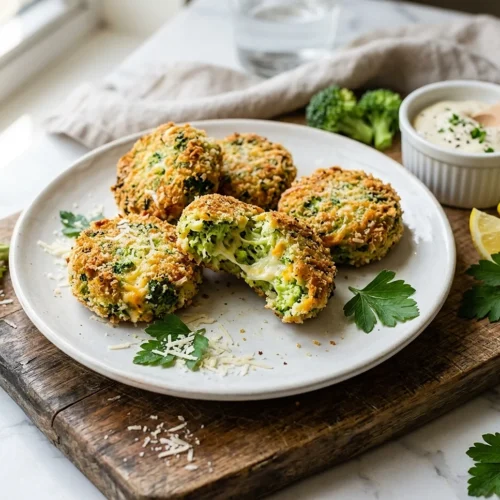 Cheesy Broccoli Bites