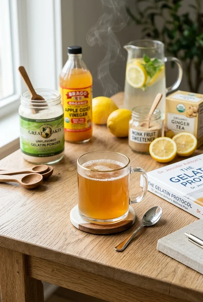 Dr Jennifer Ashton Gelatin Trick Recipe 4 Collagen Gelatin Drink