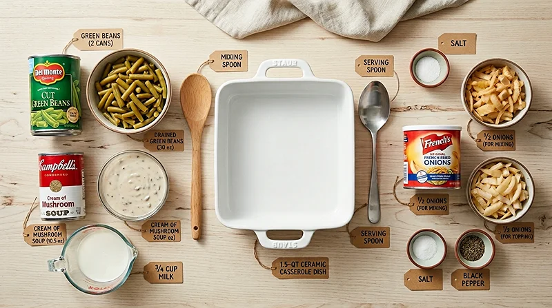 Creamy Green Bean Casserole