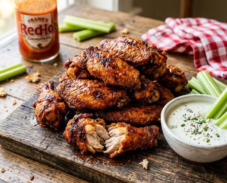 Crispy Baked Buffalo Wings