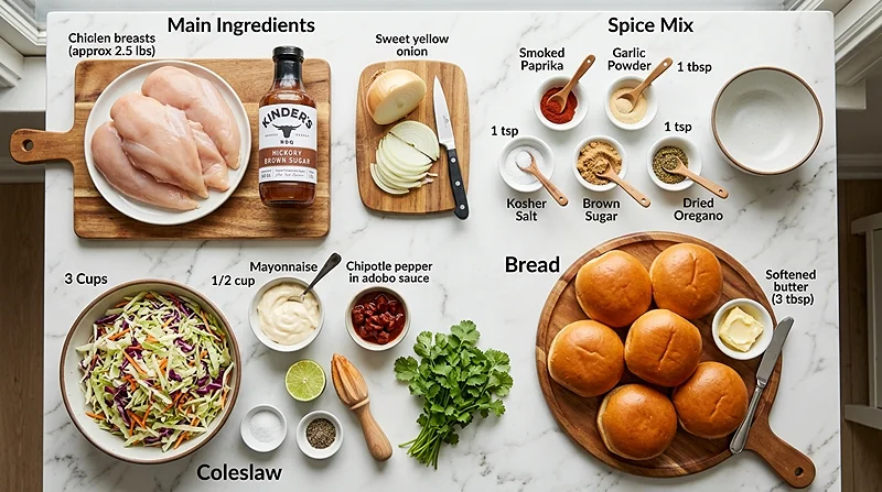 Slow Cooker BBQ Pulled Chicken Sandwiches 2 Crockpot BBQ Pulled Chicken Sandwiches