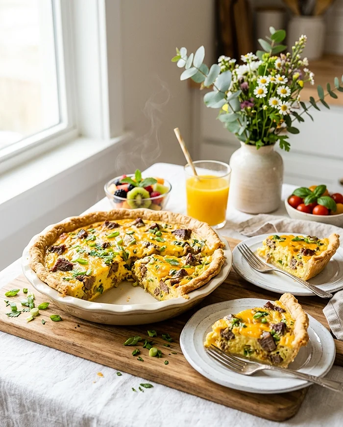 Easy Quiche Recipe 4 Crustless Quiche Recipe