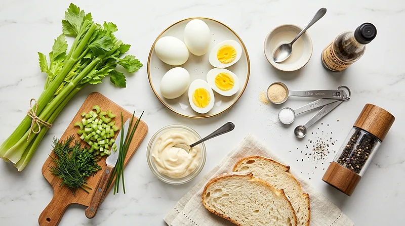 Easy Egg Salad Sandwich