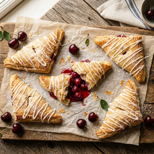 Easy Homemade Cherry Turnovers